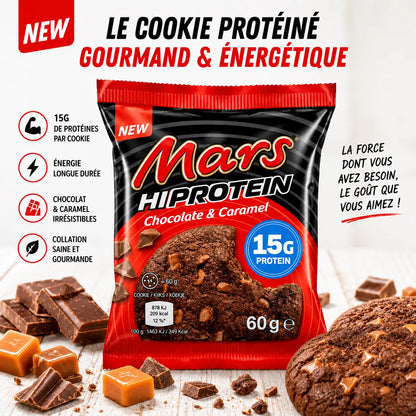 Mars Hi-Protein Cookies 60g — Biscuit Protéiné Chocolat Caramel La Casa Del José
