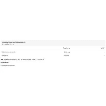 Créatine monohydrate 250 g – performance musculaire et soutien cognitif, plus de 2 mois d’utilisation La Casa Del José