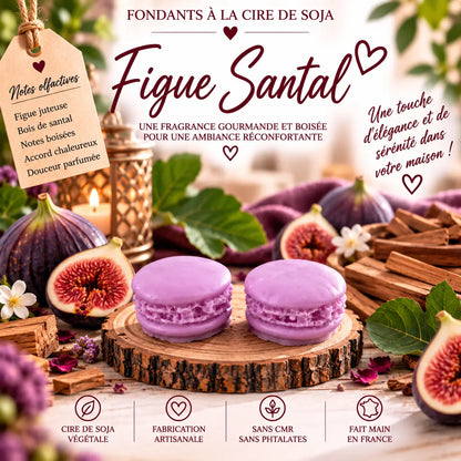 Fondants Parfumés Figue & Santal à la Cire de Soja La Casa Del José