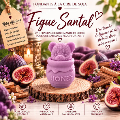 Fondants Parfumés Figue & Santal à la Cire de Soja La Casa Del José
