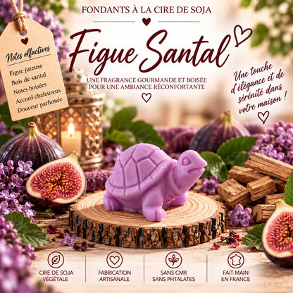 Fondants Parfumés Figue & Santal à la Cire de Soja La Casa Del José