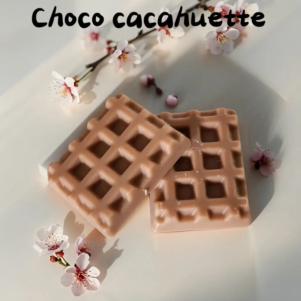 Fondants parfumés Cacahuète Chocolat à la cire de soja


