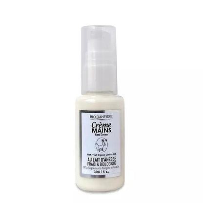 Crème mains au lait d'ânesse bio Canouto