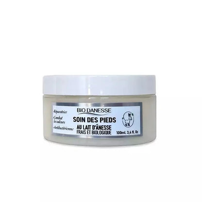 Crème spéciale pieds au lait d'ânesse bio Canouto