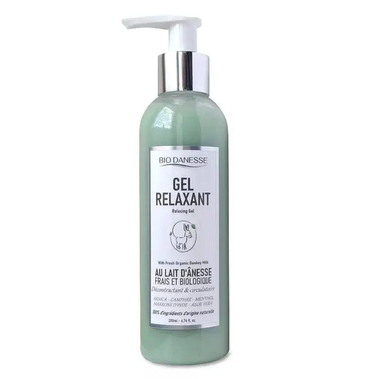 Gel relaxant au lait d'ânesse bio Canouto