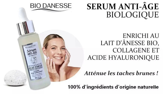 Sérum visage au lait d'ânesse bio Canouto