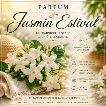 Fondants Parfumés Jasmin Cire de Soja La Casa Del José