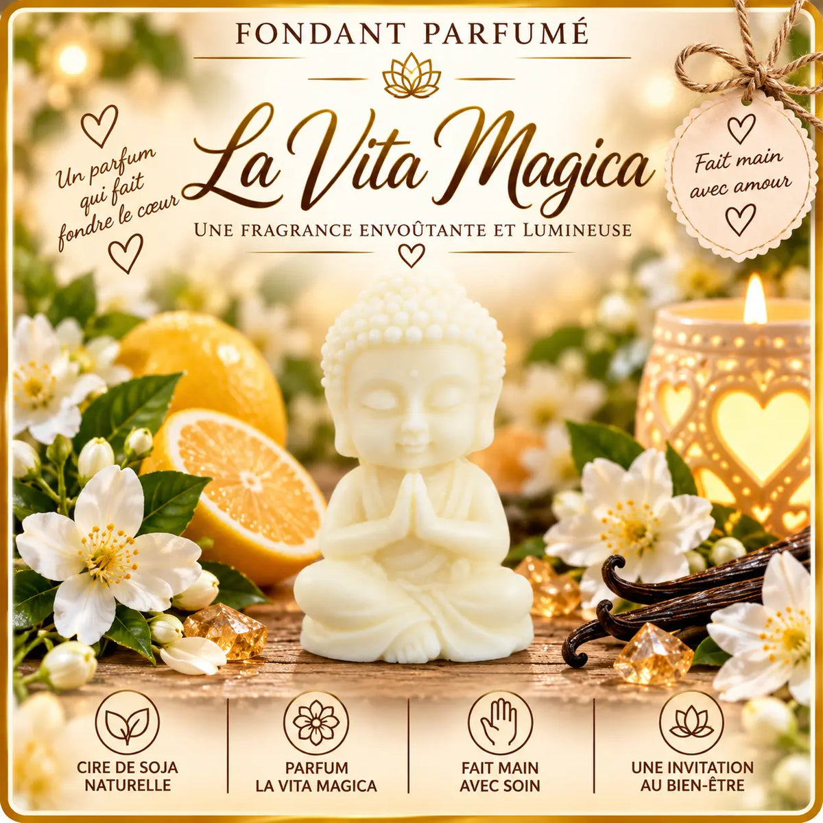 Fondants Parfumés La Vita Magica à la Cire de Soja La Casa Del José