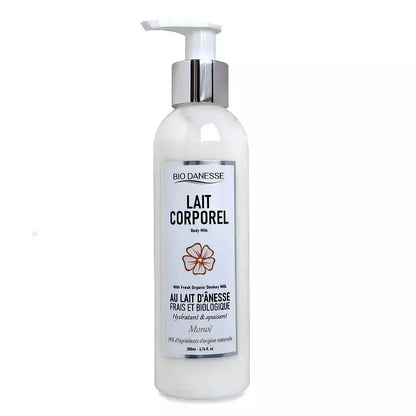 Lait corporel au lait d'ânesse bio Monoï bio danesse