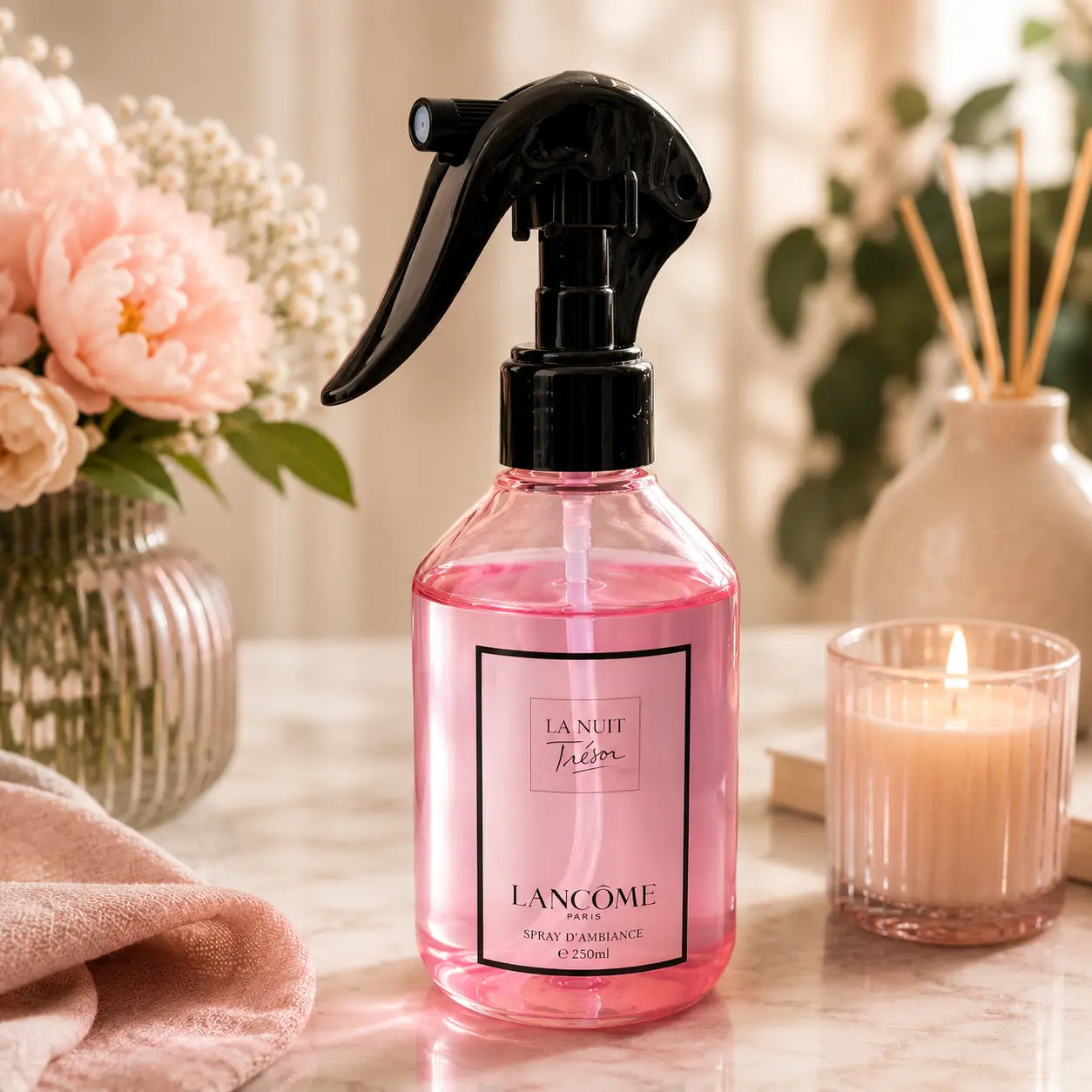 Spray Ambiant 250 ml - Rose Noire, Vanille & Praliné (inspiré de La nuit de trésor) La Casa Del José