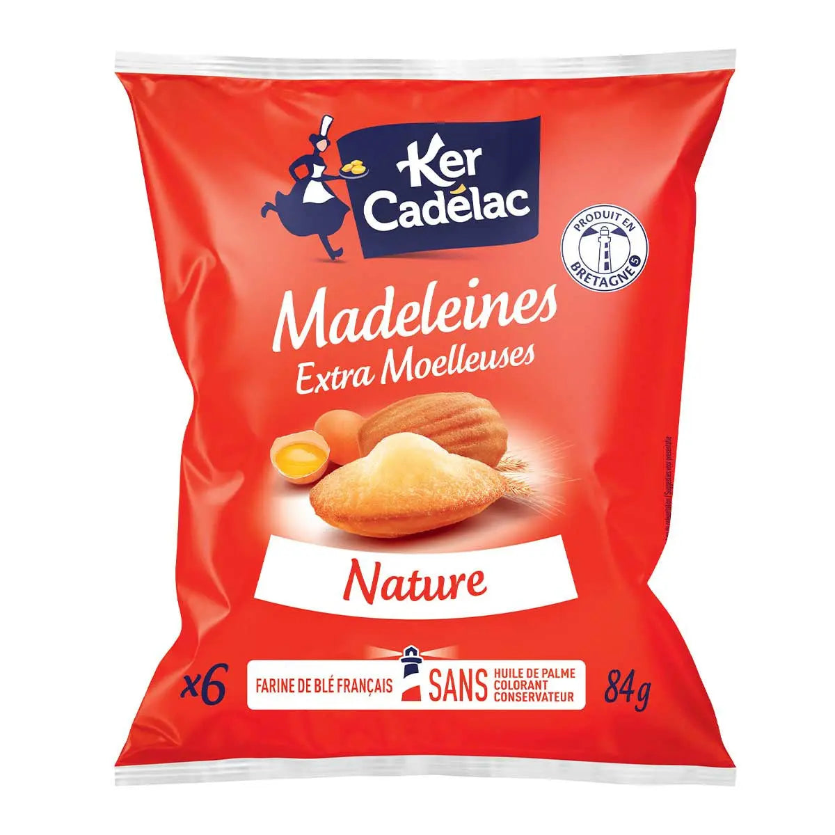 Mini madeleine nature extra moelleuse Ker Cadélac