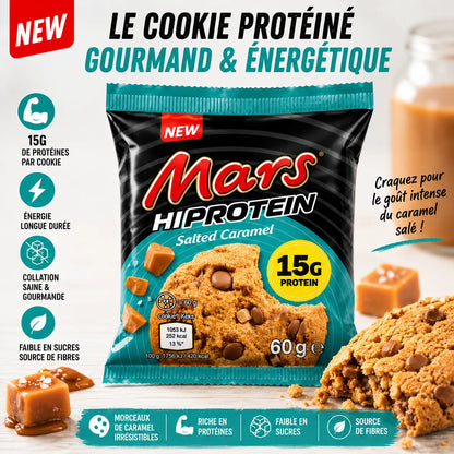 Mars HiProtein Cookie 60 g Caramel Salé – biscuit protéiné gourmand 15 g de protéines La Casa Del José