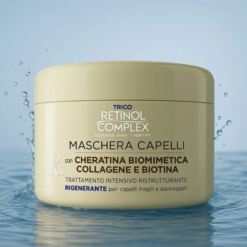 Masque Cure Ultra-Nourrissante : Kératine Biomimétique – RÉTINOL COMPLEX Retinol Complex