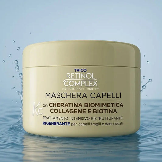 Masque Cure Ultra-Nourrissante : Kératine Biomimétique – RÉTINOL COMPLEX Retinol Complex