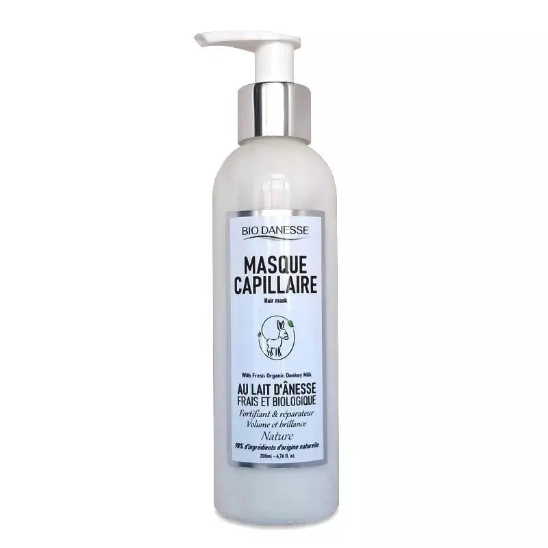 Masque capillaire au lait d'ânesse bio bio danesse