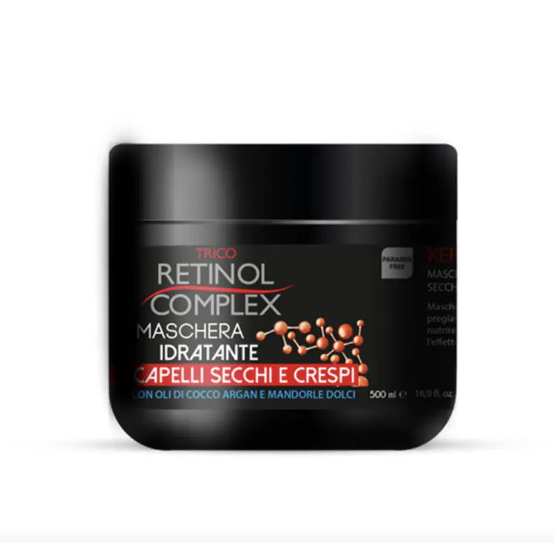 Masque Cheveux Secs & Cassants – RÉTINOL COMPLEX (500ml) Retinol Complex