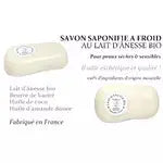 Savon au lait d'ânesse bio bio danesse
