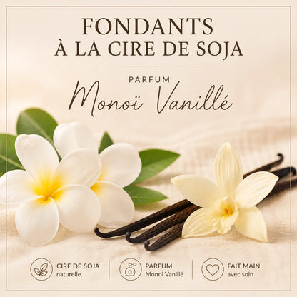 Fondants Parfumés Cire de Soja Monoï Vanillé La Casa Del José