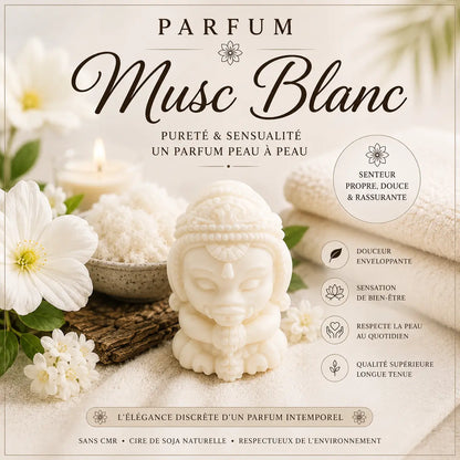Fondants parfumés Musc Blanc à la cire de soja