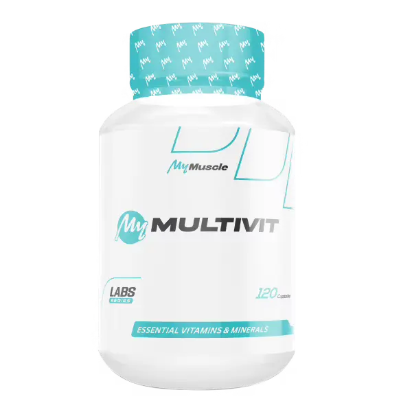 My Multivit MyMuscle (120 gélules) – complexe multivitaminé complet pour énergie, immunité et bien-être La Casa Del José