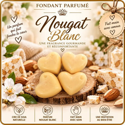 Fondants Parfumés Nougat Blanc à la Cire de Soja La Casa Del José