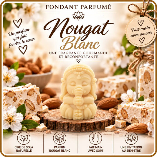 Fondants Parfumés Nougat Blanc à la Cire de Soja La Casa Del José