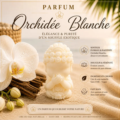 Fondants parfumés Orchidée Blanche à la cire de soja