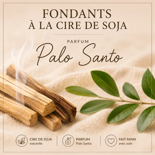 Fondants parfumés Palo santo Canouto