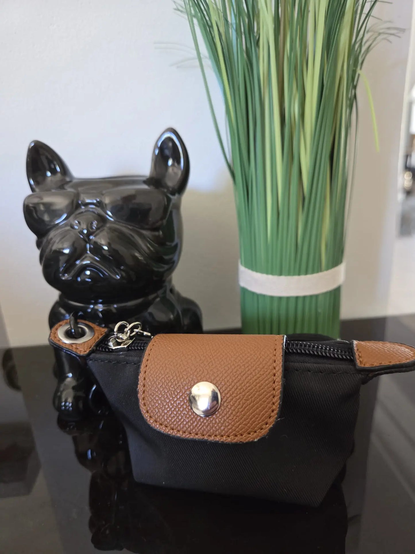 Mini porte-monnaie avec mousqueton – Pochette compacte zip et pression 11 x 7 cm La Casa Del José