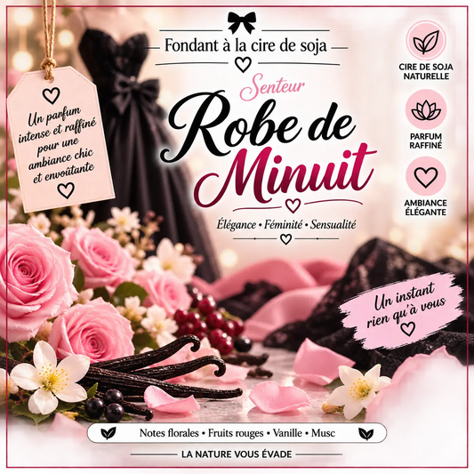 Fondants Parfumés Robe de Minuit à la Cire de Soja La Casa Del José