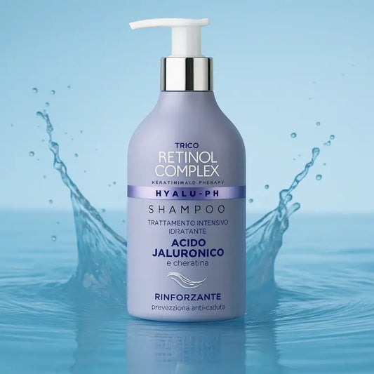 Shampoing Hyalu-Hair : Acide Hyaluronique & Kératine – RÉTINOL COMPLEX Retinol Complex