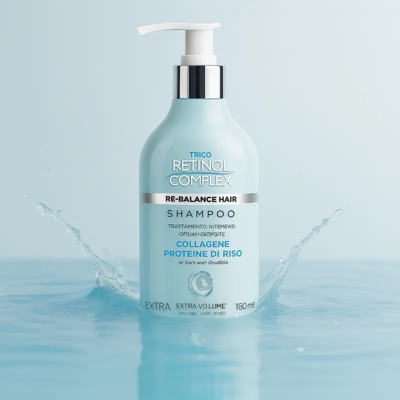 Shampoing Re-Balance Hair : Collagène & Protéines de Riz – RÉTINOL COMPLEX Retinol Complex