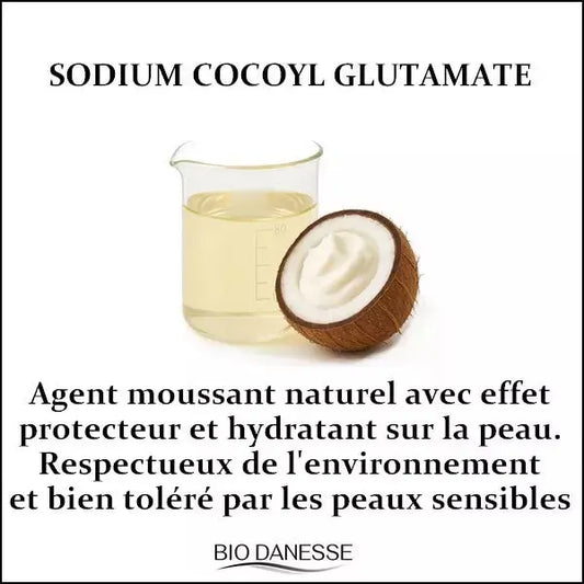 Gel douche au lait d'ânesse bio vanille bio danesse