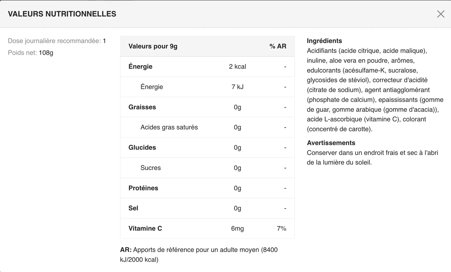 Bolero Advanced Hydration – Boisson en poudre sans sucre à diluer – 9 g pour 1,5 L d’eau La Casa Del José