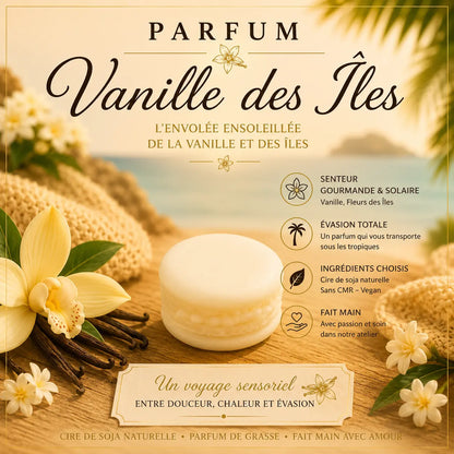 Fondants Parfumés Vanille des Îles Cire de Soja La Casa Del José