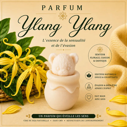Fondants parfumés Ylang-Ylang à la cire de soja